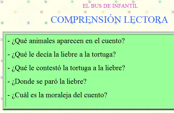 Con Mayúsculas: La Liebre y la Tortuga | Recurso educativo 33899