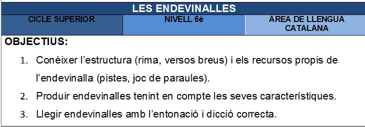 Endevinalles | Recurso educativo 34133