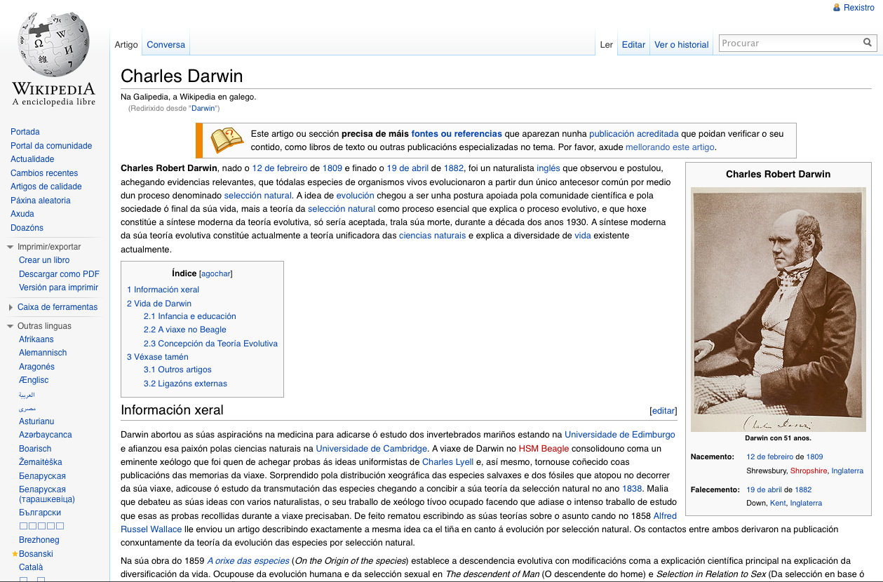 Charles Darwin | Recurso educativo 34334