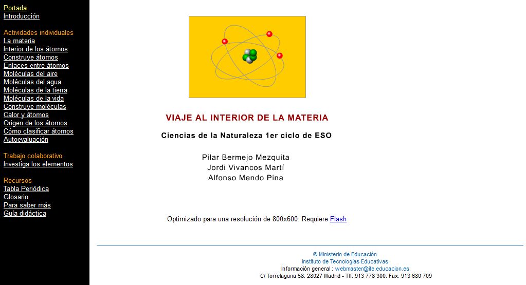 Viaje al interior de la matèria | Recurso educativo 35847