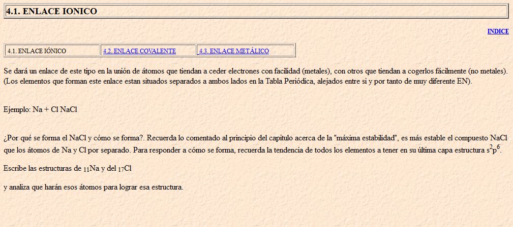 Enlace iónico | Recurso educativo 35858