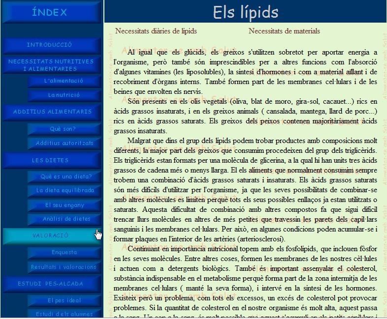 Els lípids | Recurso educativo 35900