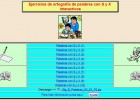 Ejercicios interactivos de ortografía - S y X | Recurso educativo 36505