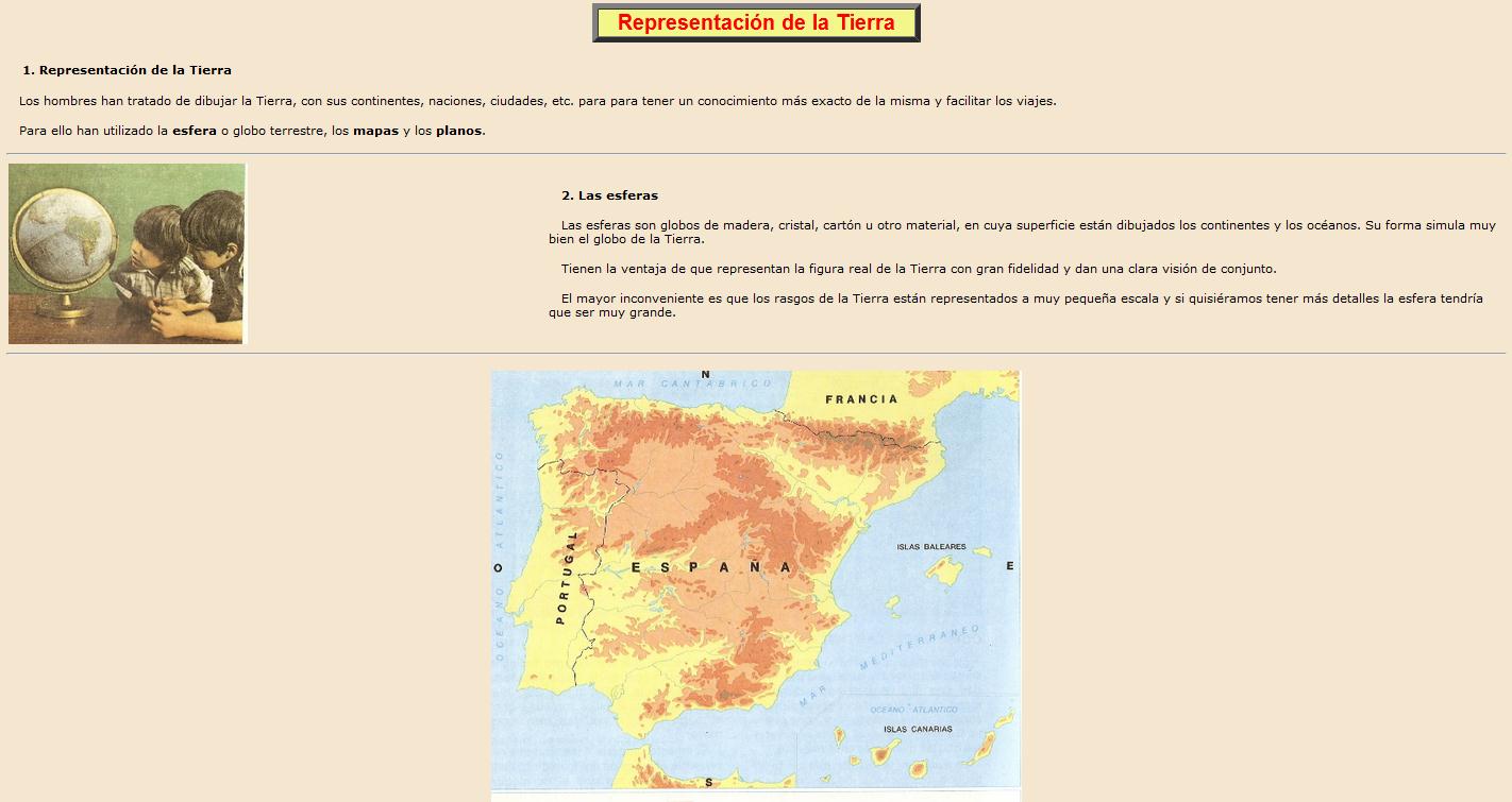 Representación de la Tierra | Recurso educativo 37230