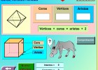 Caras, vértices y aristas | Recurso educativo 37308