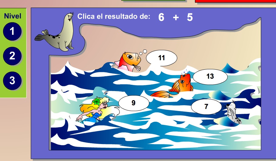 Sumas en el mar | Recurso educativo 37456