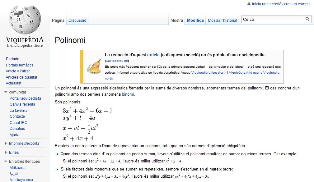 Polinomi | Recurso educativo 37615