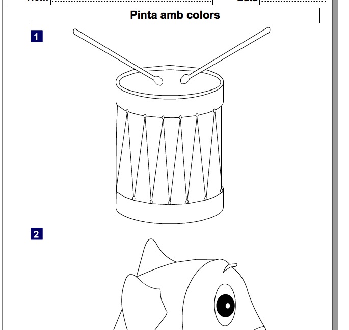 Posa-hi color | Recurso educativo 38476