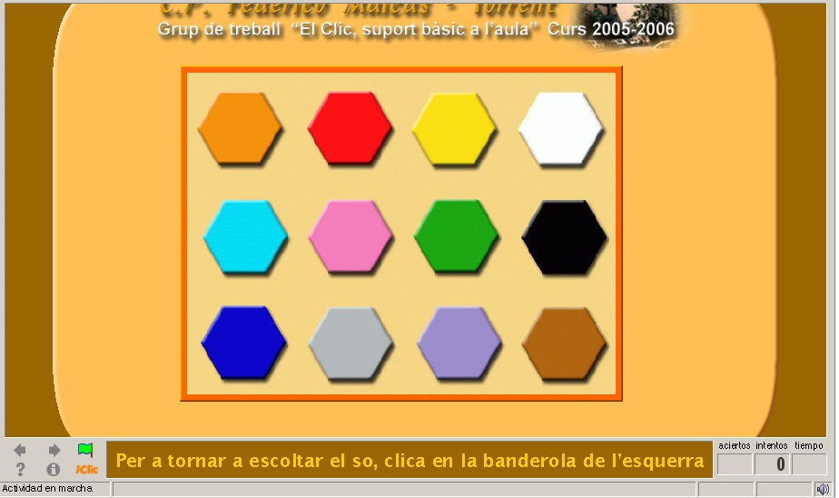 Dictat de colors | Recurso educativo 38959