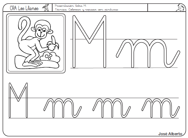 Lectoescritura: M | Recurso educativo 39642