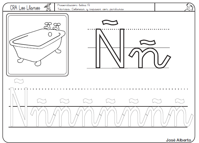Lectoescritura: Ñ | Recurso educativo 39644