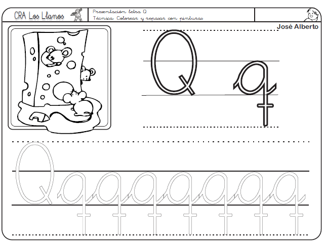 Lectoescritura: Q | Recurso educativo 39647