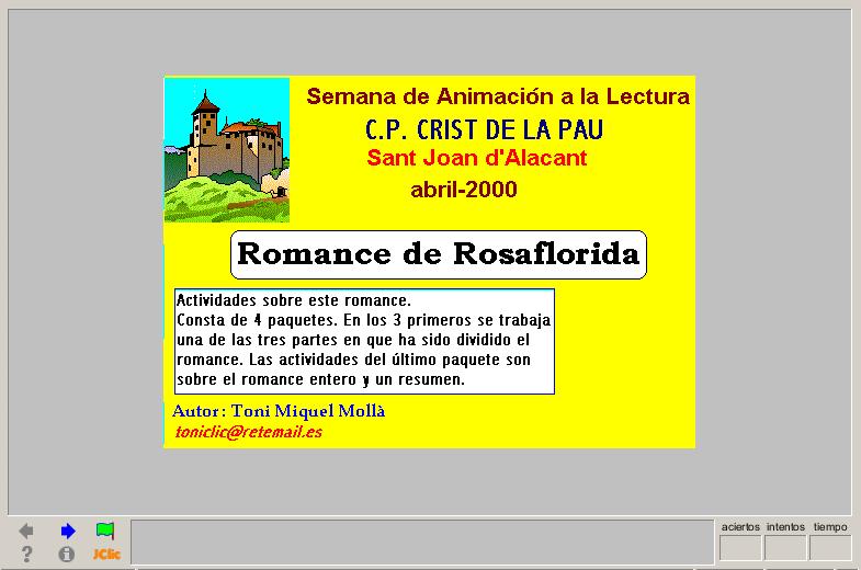 Romance de Rosaflorida | Recurso educativo 39736