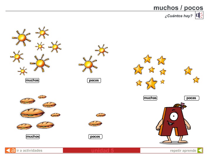 Muchos o pocos | Recurso educativo 40168