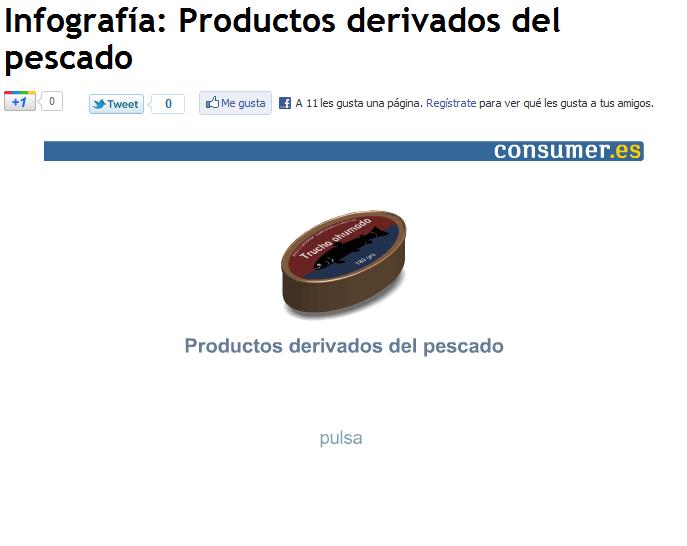 Productos derivados del pescado | Recurso educativo 41377