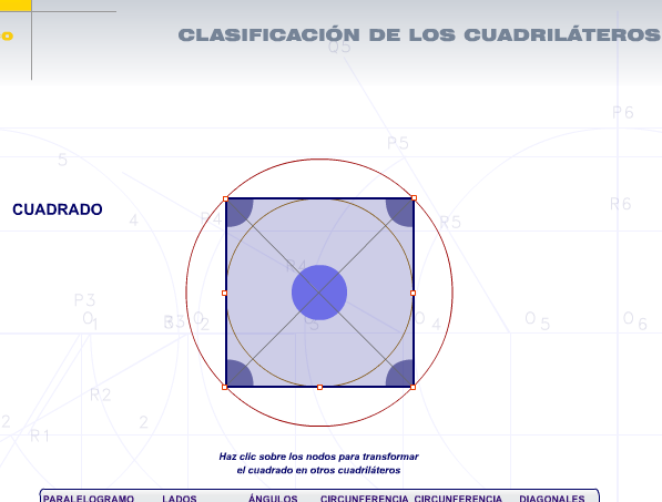 Clasificación de los cuadrilateros | Recurso educativo 41879