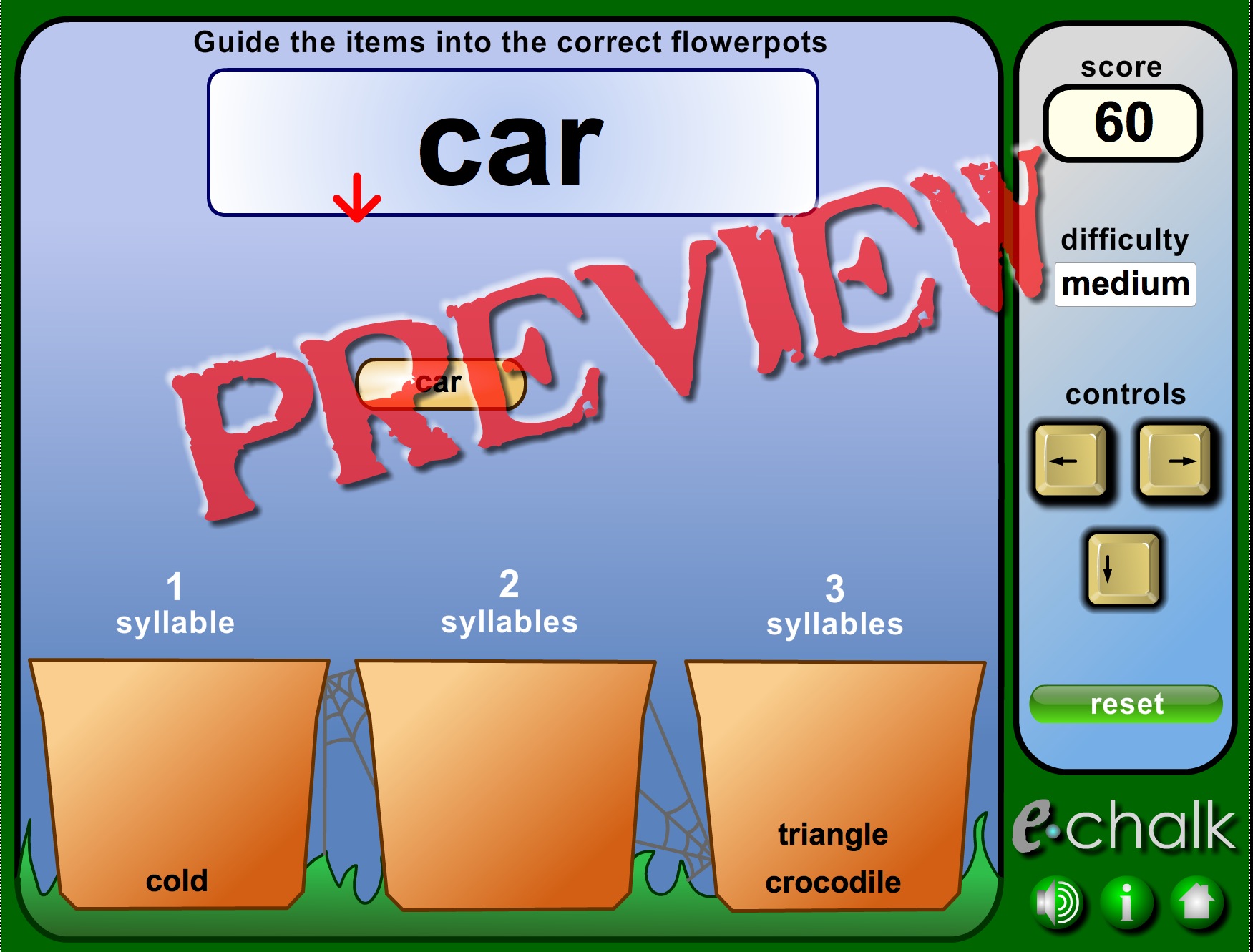 Easy Syllable Tetris | Recurso educativo 42012