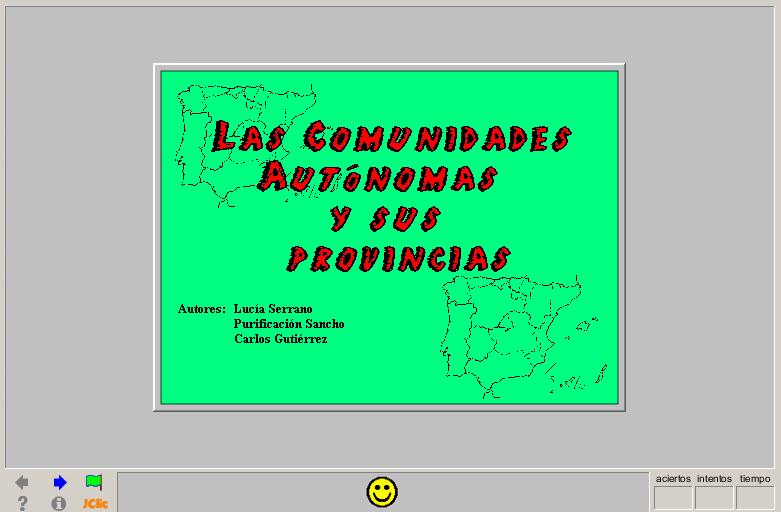 Las comunidades autónomas y sus provincias | Recurso educativo 43581