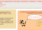 Dos modelos de organización del texto expositivo: problema / solución y causa/ consecuencia. | Recurso educativo 44073