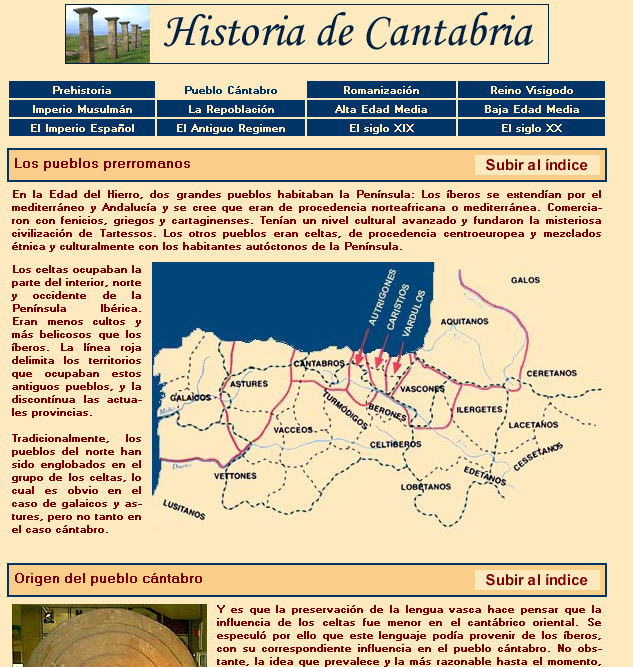 El origen del pueblo cántabro | Recurso educativo 44424