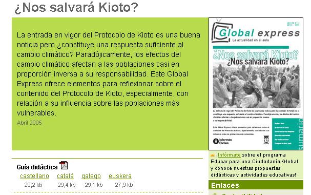 ¿Nos salvará Kioto? | Recurso educativo 44661