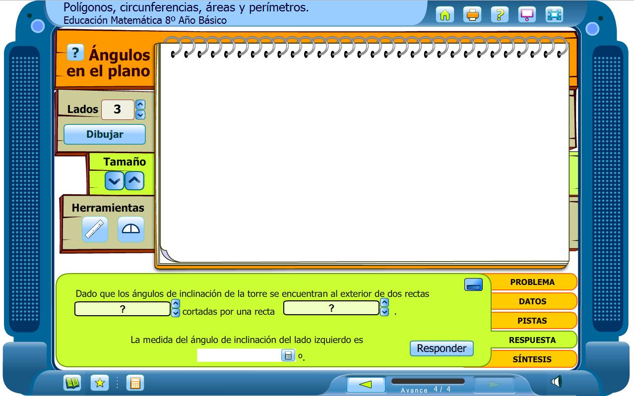Polígonos, circunferencias, áreas y perímetros | Recurso educativo 45405