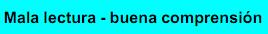 Actividades: Mejorar en la lectura con una buena comprensión | Recurso educativo 45751