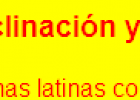 Primera declinación y verbo SUM | Recurso educativo 45953