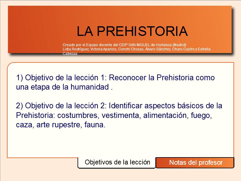 Descubrimos la prehistoria | Recurso educativo 47396