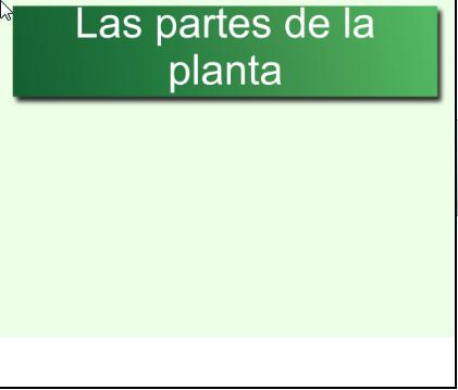 Las partes de la planta | Recurso educativo 47431