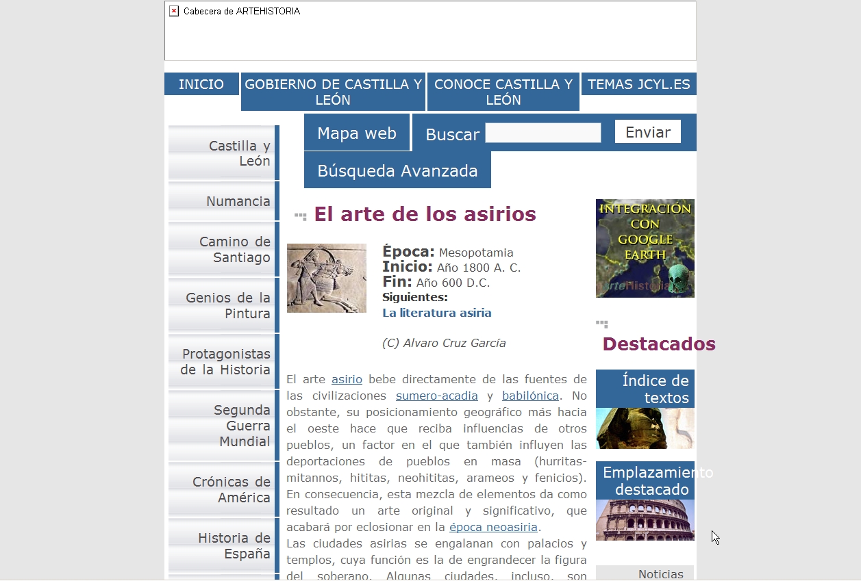 El arte de los asirios | Recurso educativo 47519