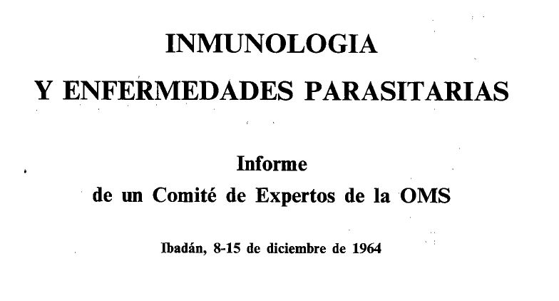 Enfermedades parasitarias | Recurso educativo 48132