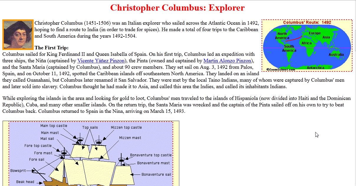 Christopher Columbus: Explorer | Recurso educativo 49389