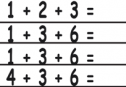 Addition in threes | Recurso educativo 52644