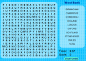 United Kingdom word search | Recurso educativo 55417