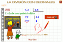 División con decimales | Recurso educativo 15388