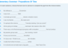 Prepositions of time | Recurso educativo 19011