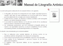 Manual de litografía | Recurso educativo 19880