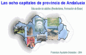 Las ocho capitales de provincia de Andalucía | Recurso educativo 20550