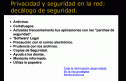 Privacidad y seguridad en la red | Recurso educativo 24009
