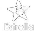 Rellenar letras: Estrella | Recurso educativo 25010