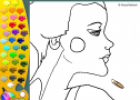 ¡A Colorear!: Perfil Geisha | Recurso educativo 27390