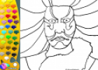 ¡A Colorear!: Kabuki | Recurso educativo 27408