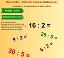 Cálculo mental para dividir | Recurso educativo 3413