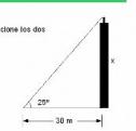 Trigonometría: 27.Problema del poste | Recurso educativo 3787