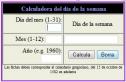 Calculadora del día de la semana... | Recurso educativo 4179