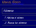 Usa el coco: Busca los números 2 | Recurso educativo 6006