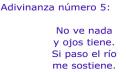 Usa el coco y adivina: no ve nada | Recurso educativo 6134