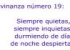 Usa el coco y adivina: siempre quietas | Recurso educativo 6151