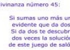 Usa el coco y adivina: si sumas | Recurso educativo 6185